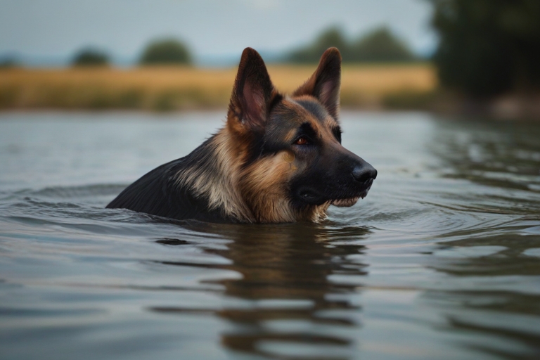 Do German Shepherds Like the Water?
