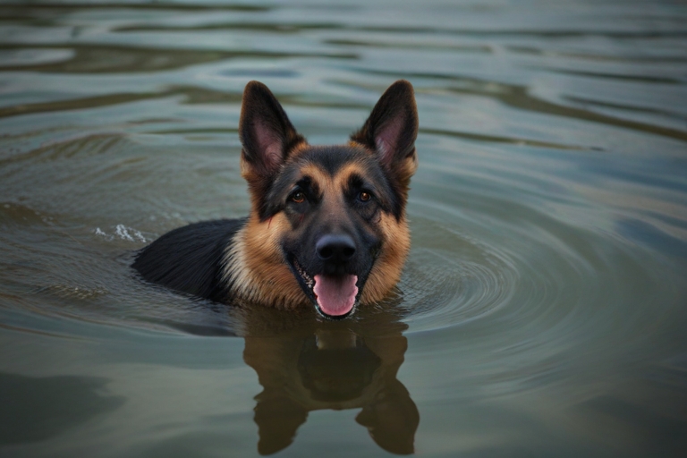 Do German Shepherds Like the Water?
