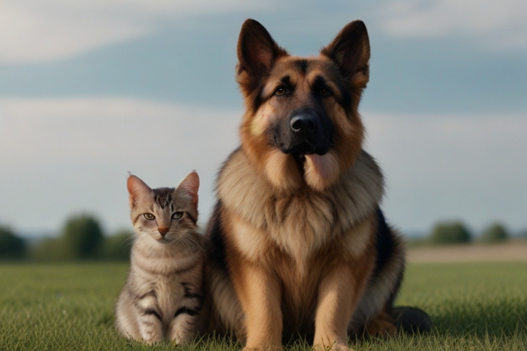 Do German Shepherds Get Along With Cats? A Guide
