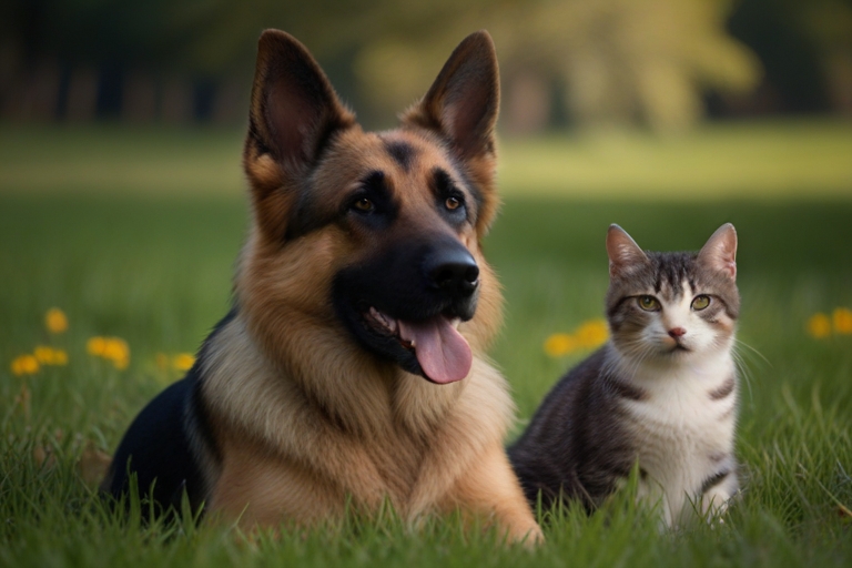 Do German Shepherds Get Along With Cats? A Guide