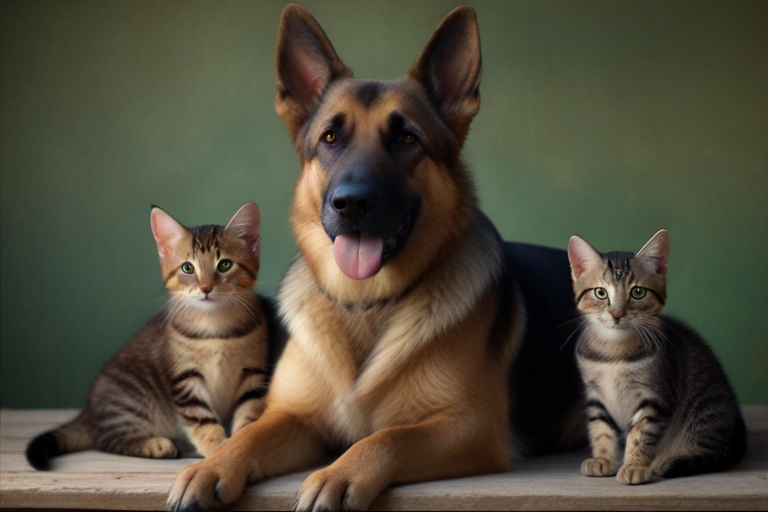 Do German Shepherds Get Along With Cats? A Guide