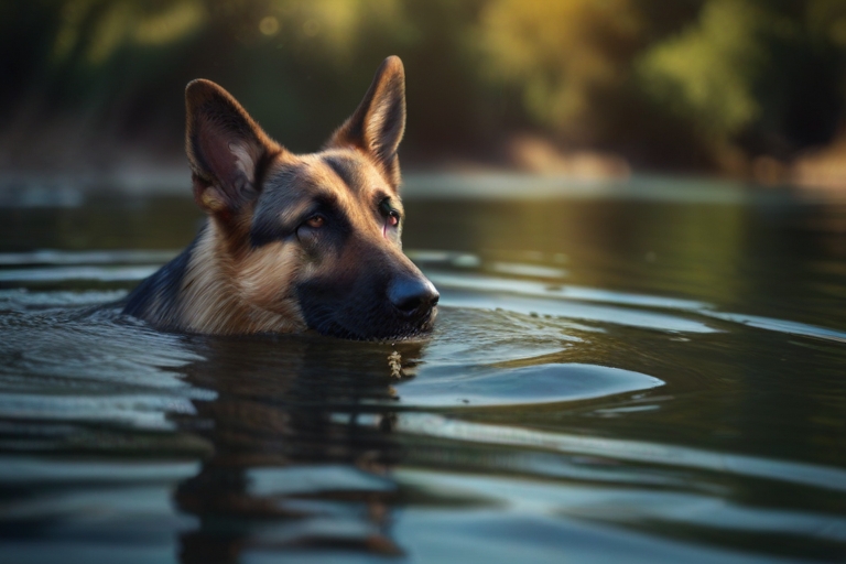 Do German Shepherds Like the Water?