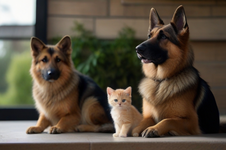 Do German Shepherds Get Along With Cats? A Guide